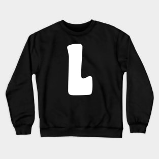 Letter L Crewneck Sweatshirt